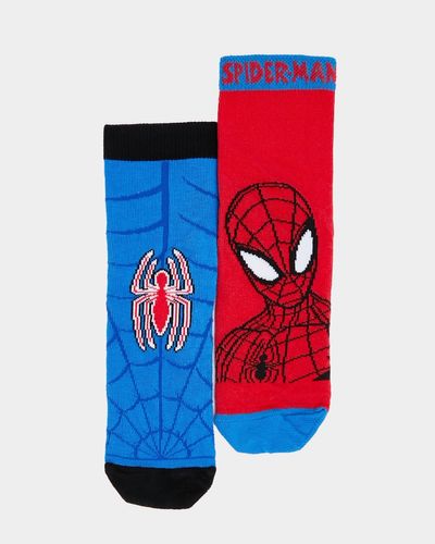 Baby Boys Spiderman Sock - Pack Of 2